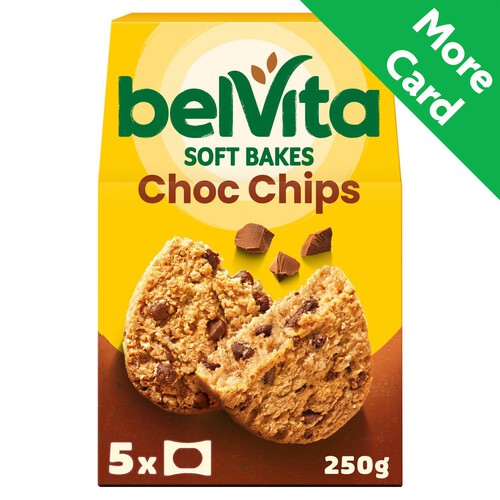 Belvita Soft Bake Choc Chip Bars Multipack 