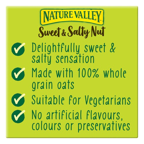 Nature Valley Sweet & Salty Nut Dark Chocolate with Peanuts Bars