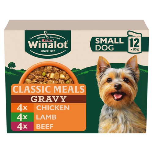 Winalot Meaty Chunks Small Dog Mixed In Gravy Dog Food
