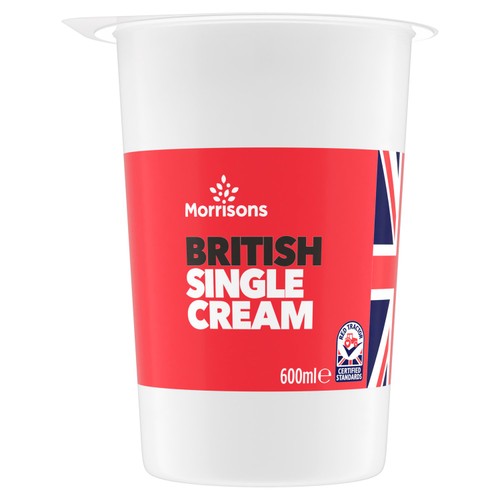 Morrisons British Single Cream