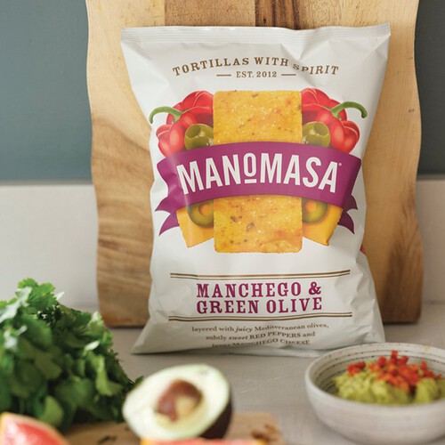 Manomasa Manchego & Green Olive Sharing Tortilla Chips