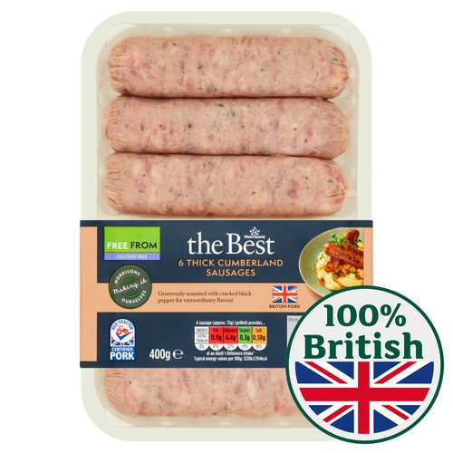 Morrisons The Best Thick Cumberland Sausages