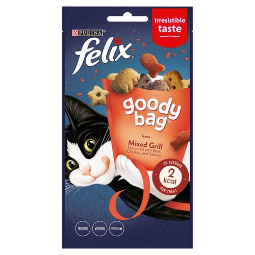 Felix Goody Bag Cat Treats Mixed Grill
