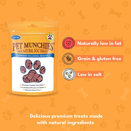 Pet Munchies Venison Training Treats 50g