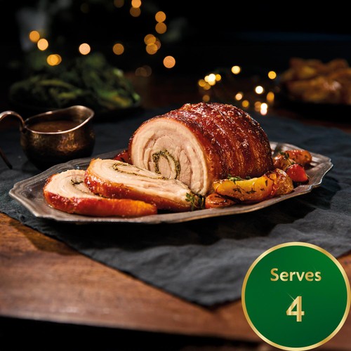(CP) Morrisons The Best Xmas Porchetta with Apple & Cider Gravy