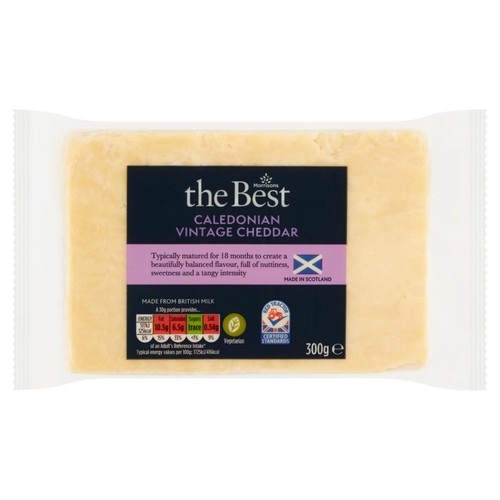 Morrisons The Best Caledonian Vintage Cheddar