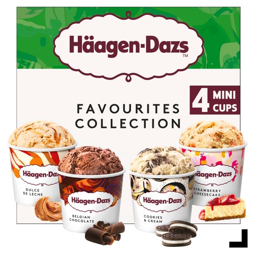 Haagen-Dazs Favourites Collection Minicup Ice Creams