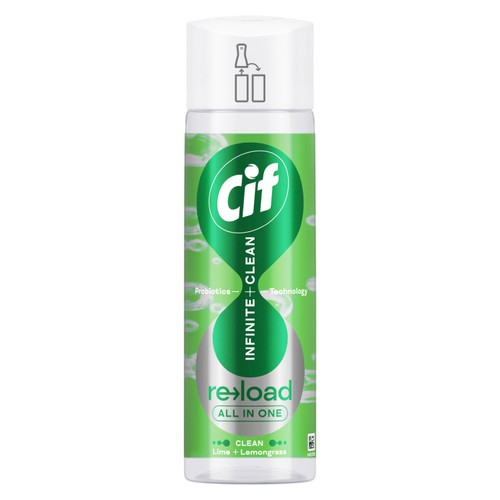 Cif Infinite Clean All in One Lime & Lemongrass Reload 280ml