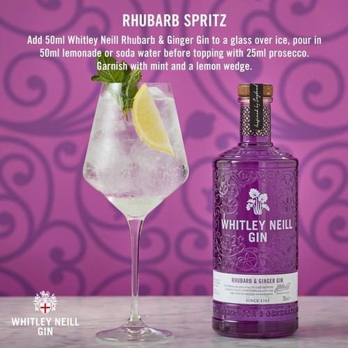 Whitley Neill Rhubarb & Ginger Gin