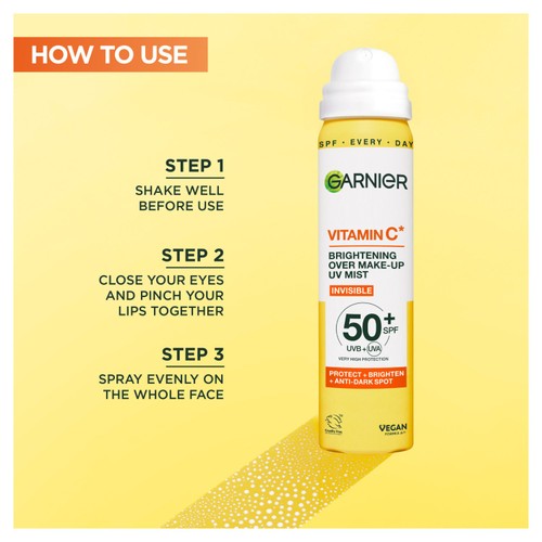 Garnier Vitamin C SPF 50 Spray Mist 