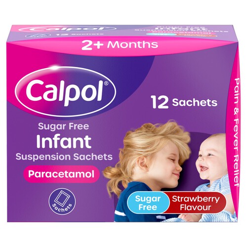 Calpol Sugar Free Infant Sachets