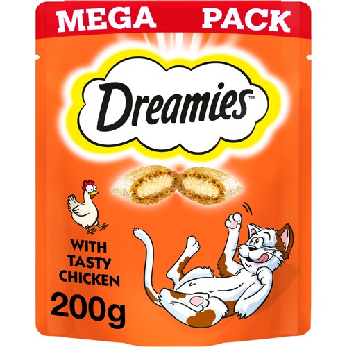 Dreamies Cat Treat Biscuits with Chicken Mega Pack