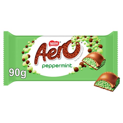 Aero Peppermint Mint Chocolate Sharing Bar 90g