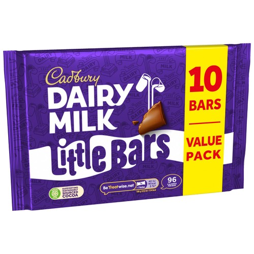 Cadbury Dairy Milk Little Bar 10 Pack