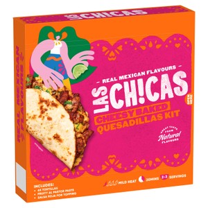 Las Chicas Mexican Cheesy Baked Quesadillas Kit 296g
