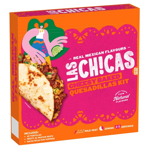 Las Chicas Mexican Al Pastor Quesadilla Meal Kit 