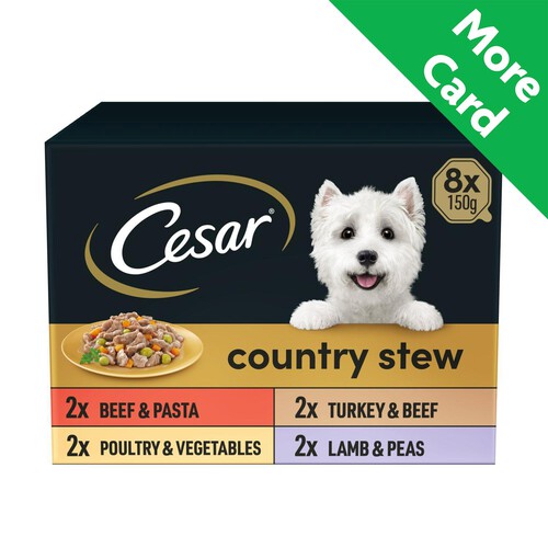 Cesar Country Stew Adult Wet Dog Food Trays Special Selection