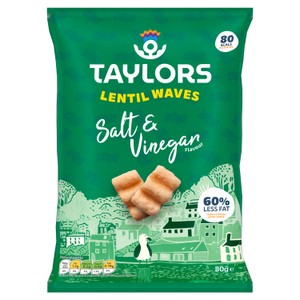 Taylors Salt & Vinegar Flavour Lentil Waves