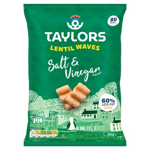 Taylors Salt & Vinegar Flavour Lentil Waves 