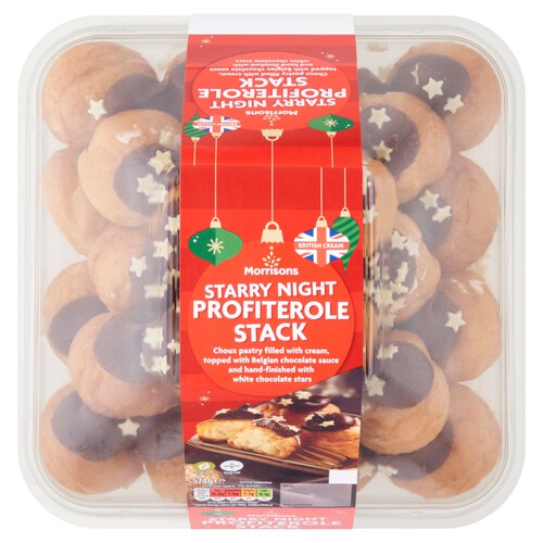 Morrisons Starry Night Profiterole Stack