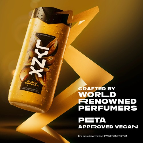 Lynx Shower Gel Black Vanilla   400ml
