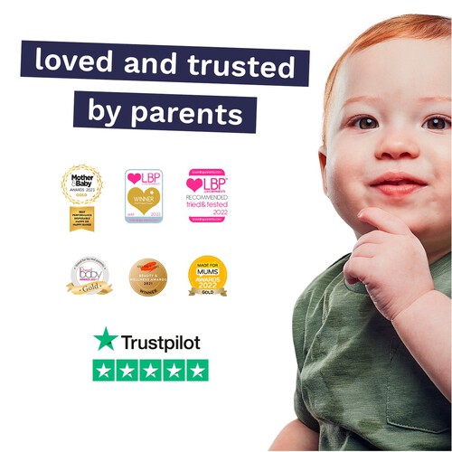 Pura Plastic Free Flushable Baby Wipes