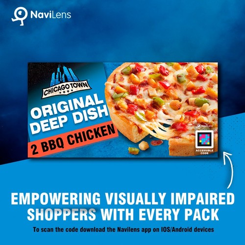 Chicago Town Deep Dish BBQ Chicken Pizza 