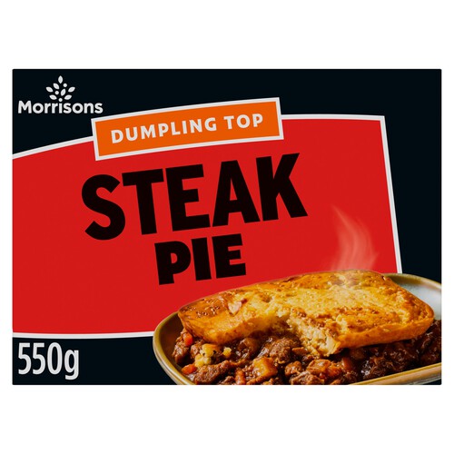 Morrisons Dumpling Topped Steak Pie