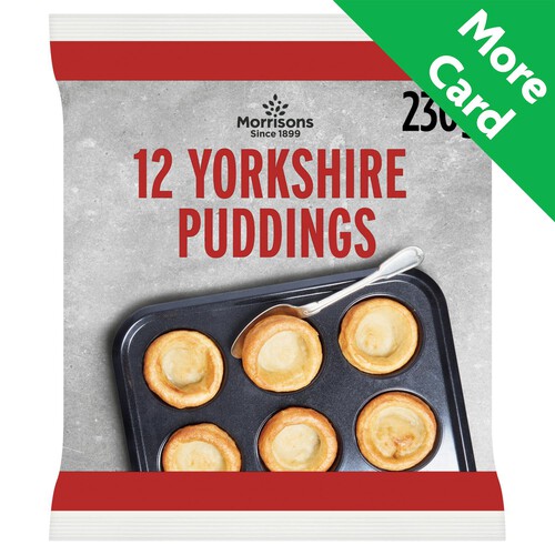 Morrisons 12 Yorkshire Puddings