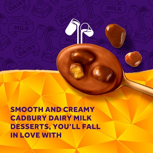 Cadbury Pots of Joy Dairy Milk with Crunchie  75gDessert   75g