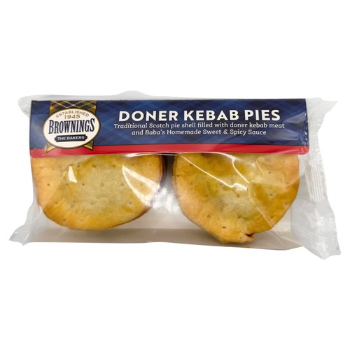 Brownings Doner Kebab Pies 