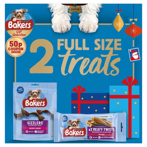 Bakers Dog Treats Christmas Stocking 270G