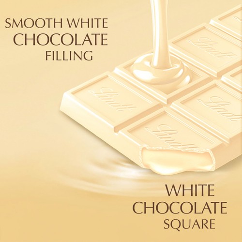 Lindt Lindor White Chocolate Bar 100g