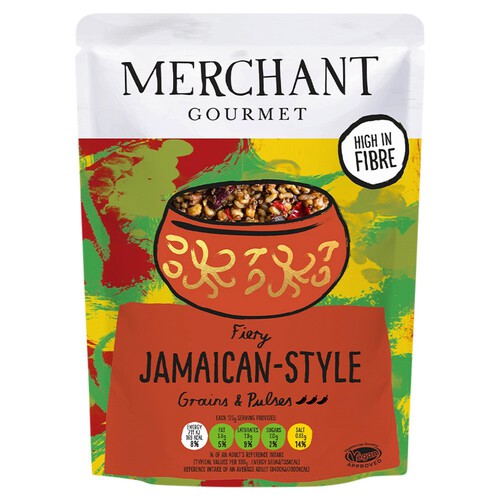 Merchant Gourmet Fiery Jamaican Style Pulses & Grains