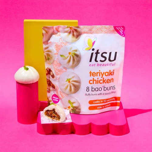 Itsu Teriyaki Chicken 8 Bao Buns