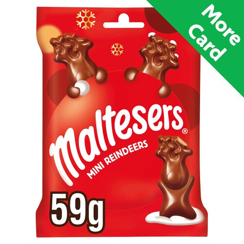 Maltesers Reindeer Chocolate Christmas Mini Treats Bag