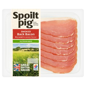 The Jolly Hog 6 Smoked Dry Cured Back Bacon Rashers