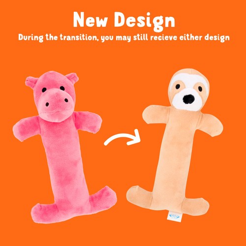 Good Boy Soft Dog Toy Loofah Character