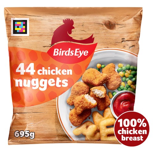 Birds Eye 44 Breaded Chicken Nuggets 695g