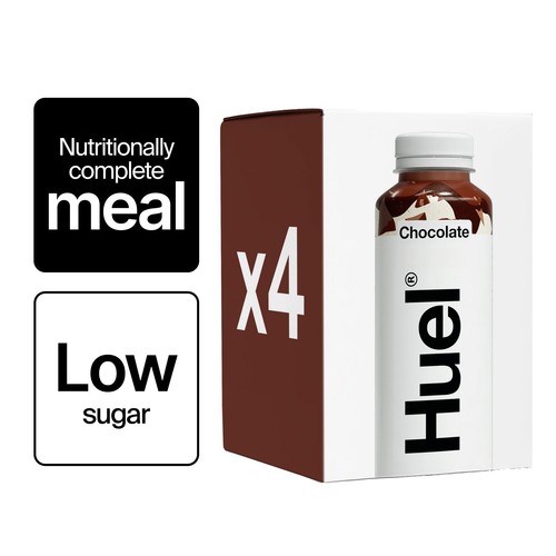 Hue's／Youth／How are you? Huel Ready-To-Drink Chocolate 4x500ml - Morrisons Online Groceries