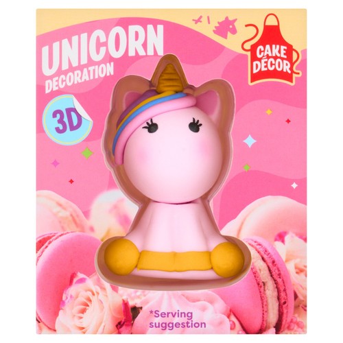 Cake Decor 3D Unicorn Decoration 