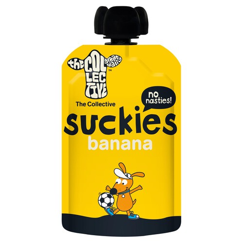 The Collective Suckies Banana Kids Yoghurt Pouch