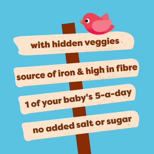 Heinz Little Beans with Hidden Veggies Baby Food 2x100g