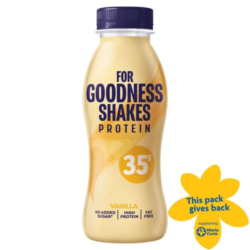 For Goodness Shakes 35g Protein Vanilla Shake 330ml