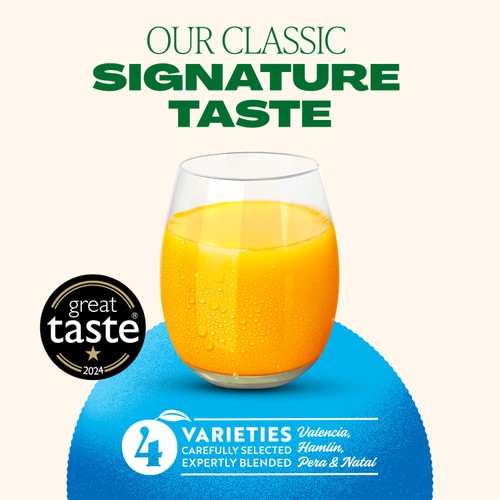 Tropicana Pure Smooth Orange Fruit Juice 900ml