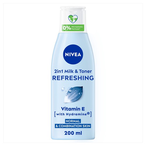 NIVEA 2-In-1 Cleanser & Toner for Normal & Combination Skin 