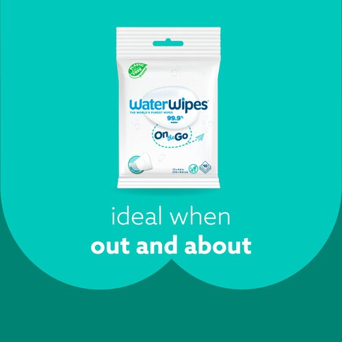 Waterwipes On The Go Wipes