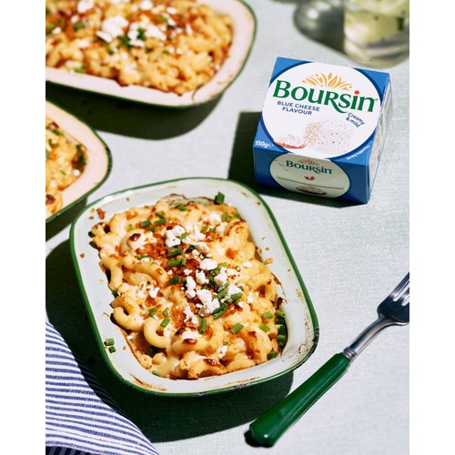 Boursin Blue Flavour Soft French Cream Cheese 150g