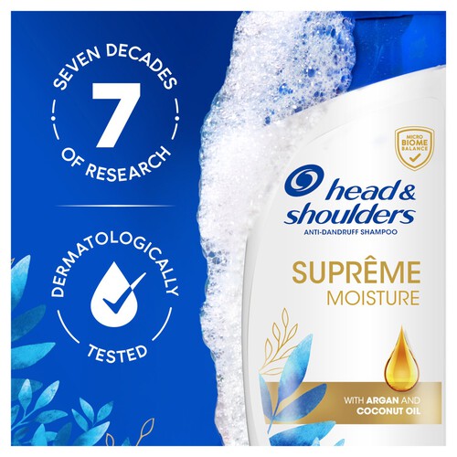 Head and Shoulders Anti Dandruff Supreme Moisture Shampoo Dry Hair 