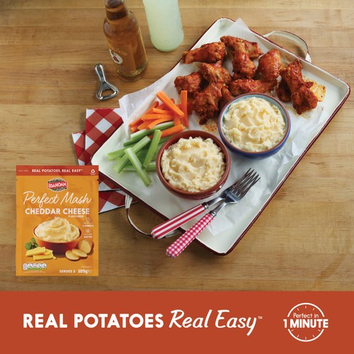 Idahoan Perfect Mash Cheddar Cheese 